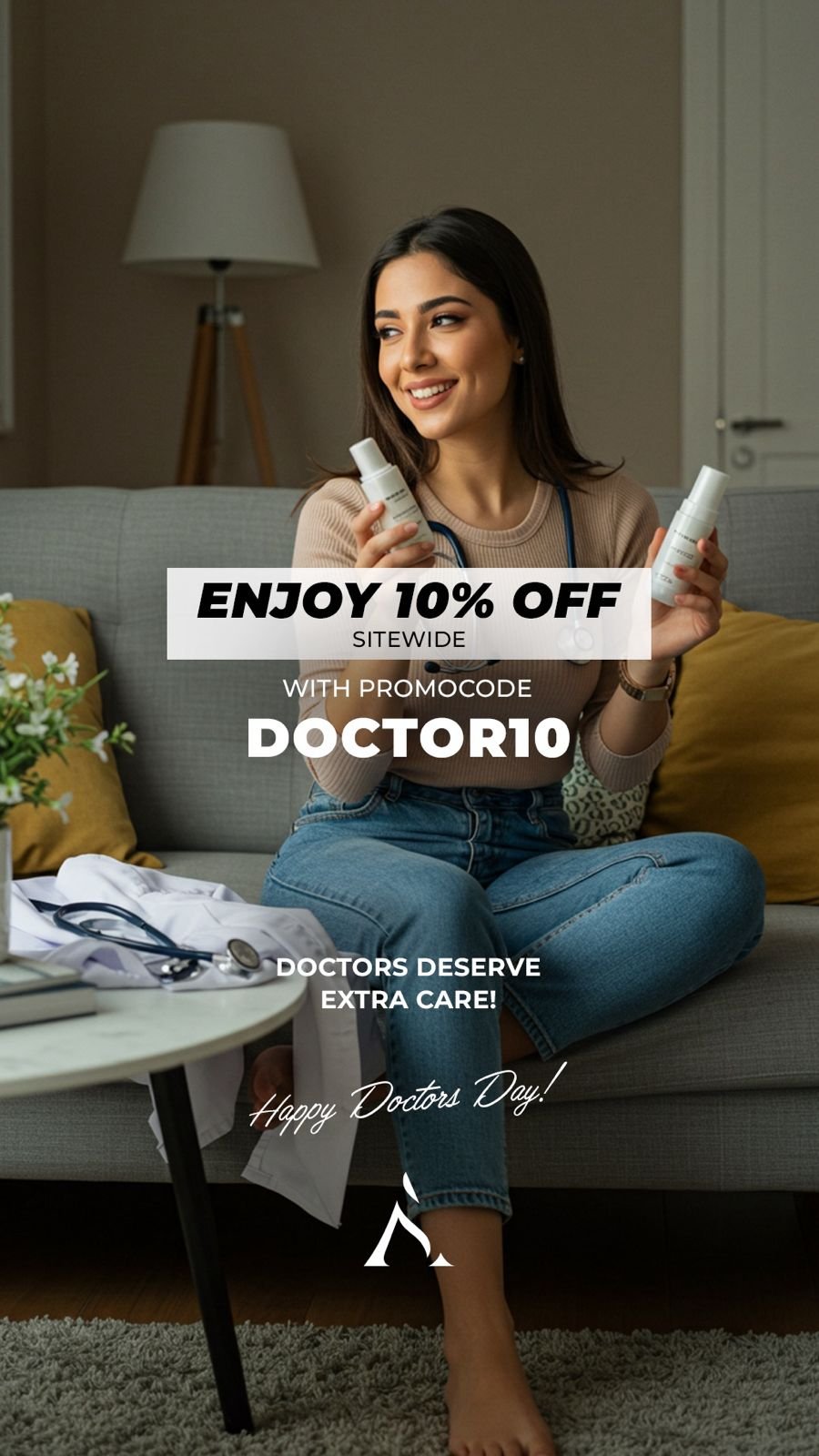 A discount post for doctors.
